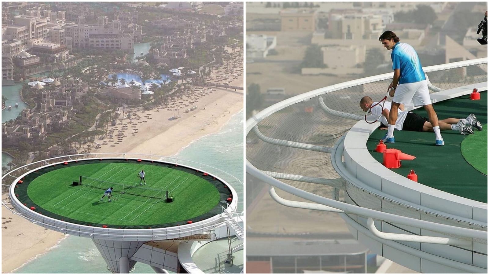 The Iconic Tennis Court of Burj Al Arab | Nickey's Circle