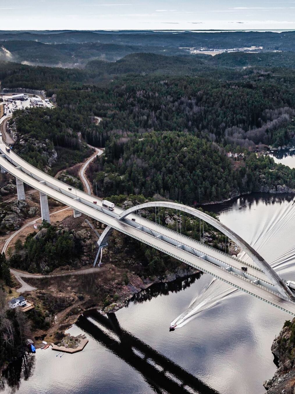 The Svinesund Bridge Between Sweden & Norway - Nickey's Circle