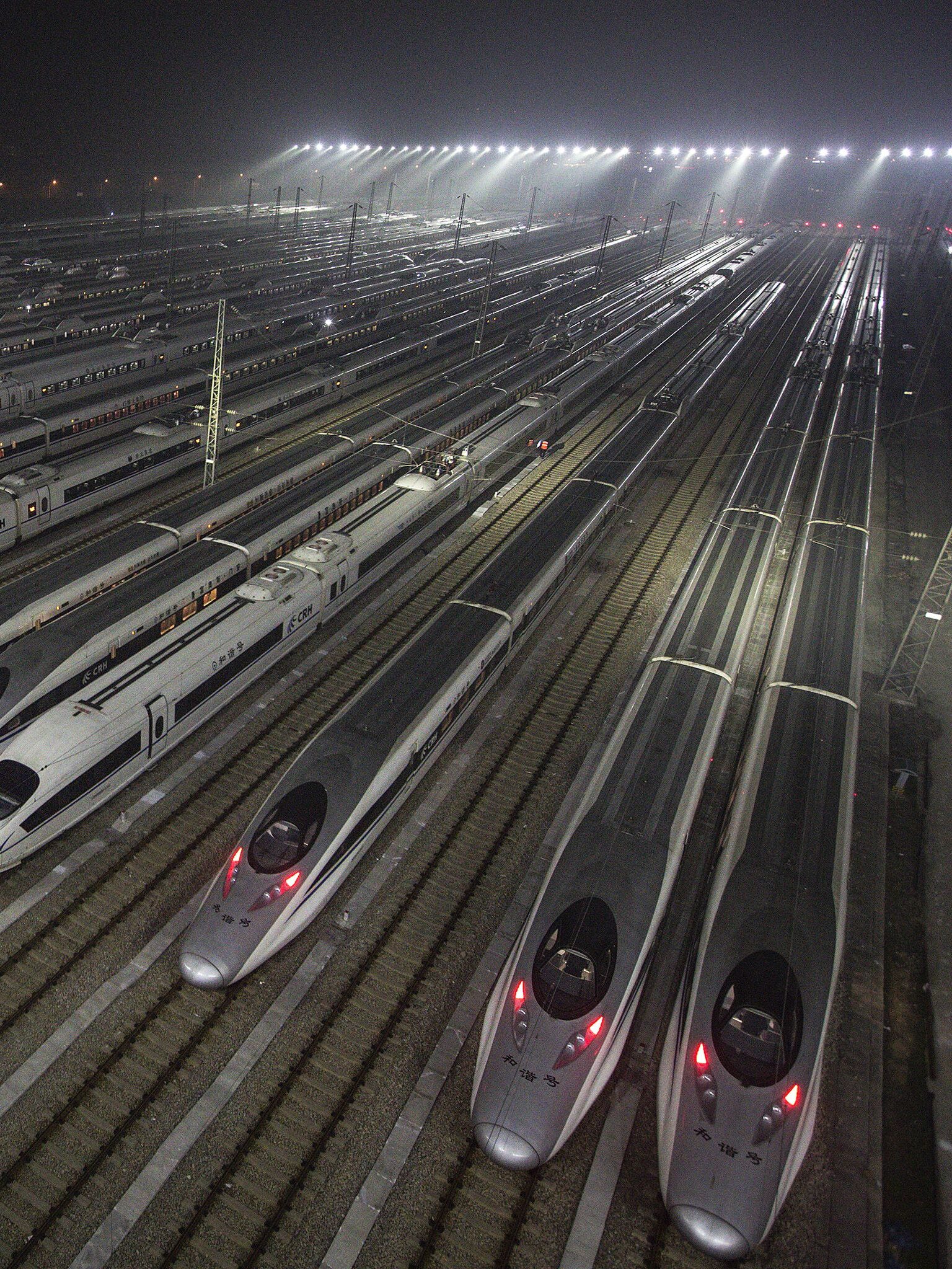 High-Speed Trains and Nanjing Station in China - NICKEY'S CIRCLE