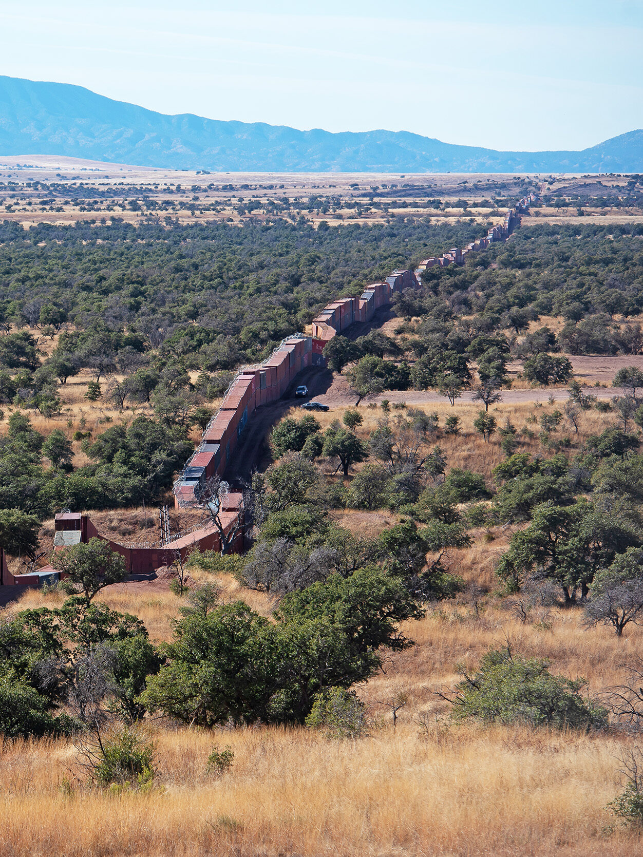 Arizona's Shipping Container Border Wall » Nickey's Circle