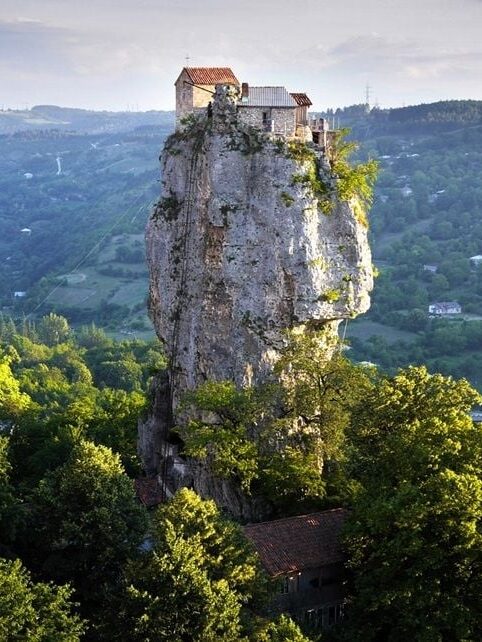 Katskhi Pillar: Natural Wonder of Georgia - Nickey's Circle